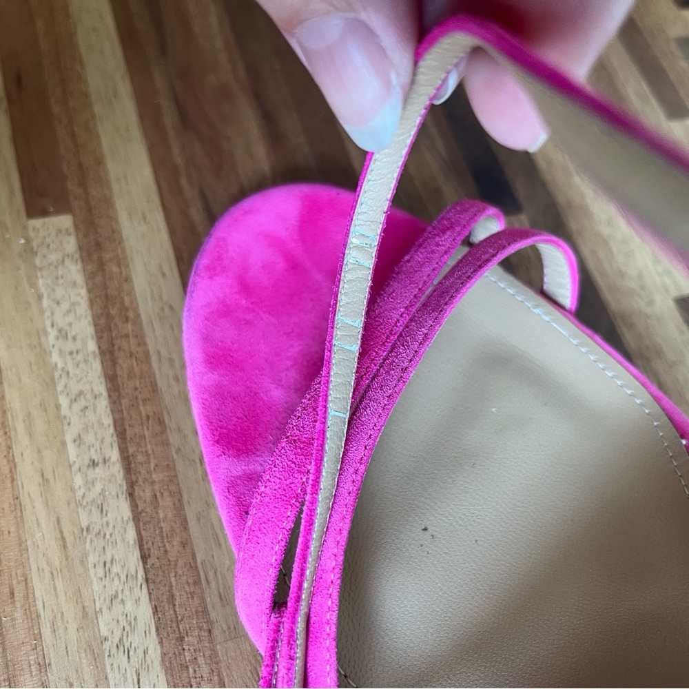 NWT Salvatore Ferragamo Ines Pink Suede Stiletto heels - Picture 11 of 12